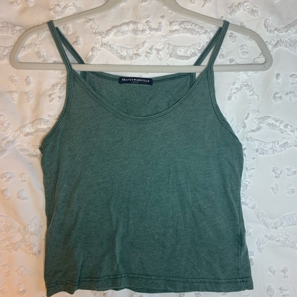 Brandy Melville Tops - Forest Green Brandy Melville tank